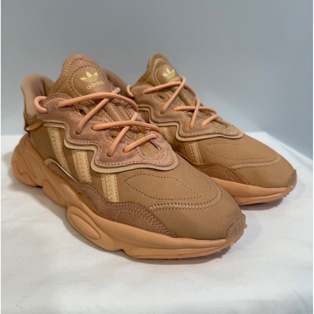 Adidas Ozweego Mesa Halo Amber Tan Chunky Sneakers FZ1962 Mens 7.5